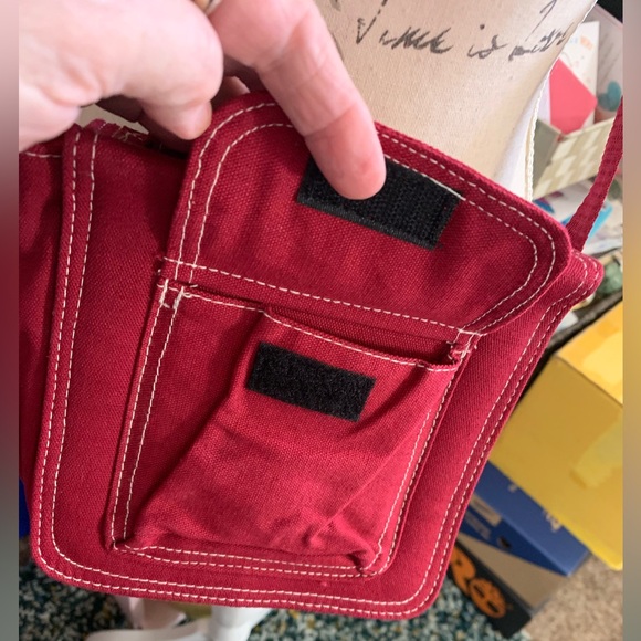 Small canvas handbag. - Picture 3 of 6